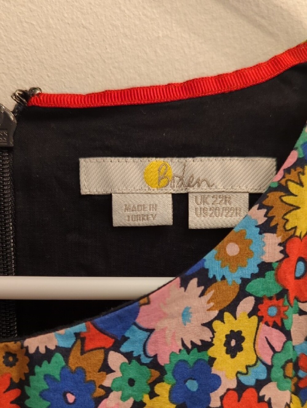 Boden Multicolor Floral Tiered Maxi Dress - Picture 2 of 9